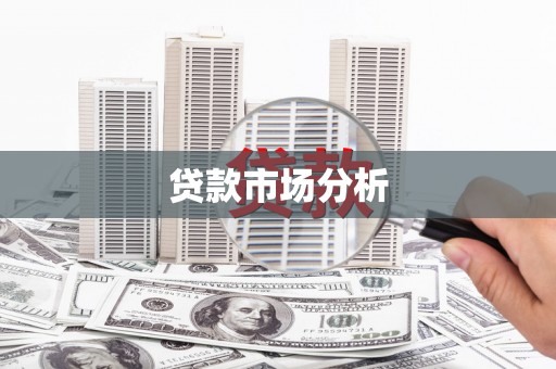 砚山贷款市场分析