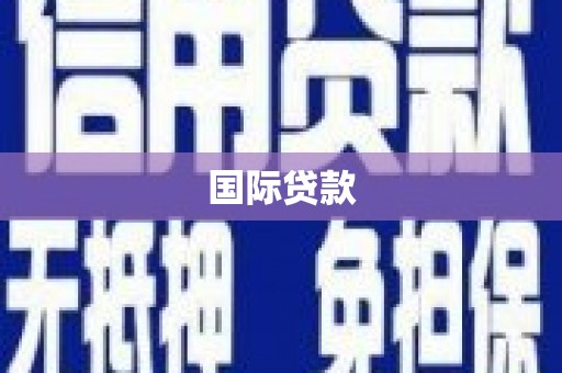 砚山国际贷款