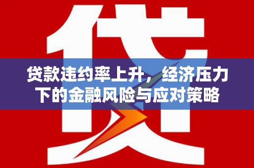 砚山贷款违约率上升，经济压力下的金融风险与应对策略
